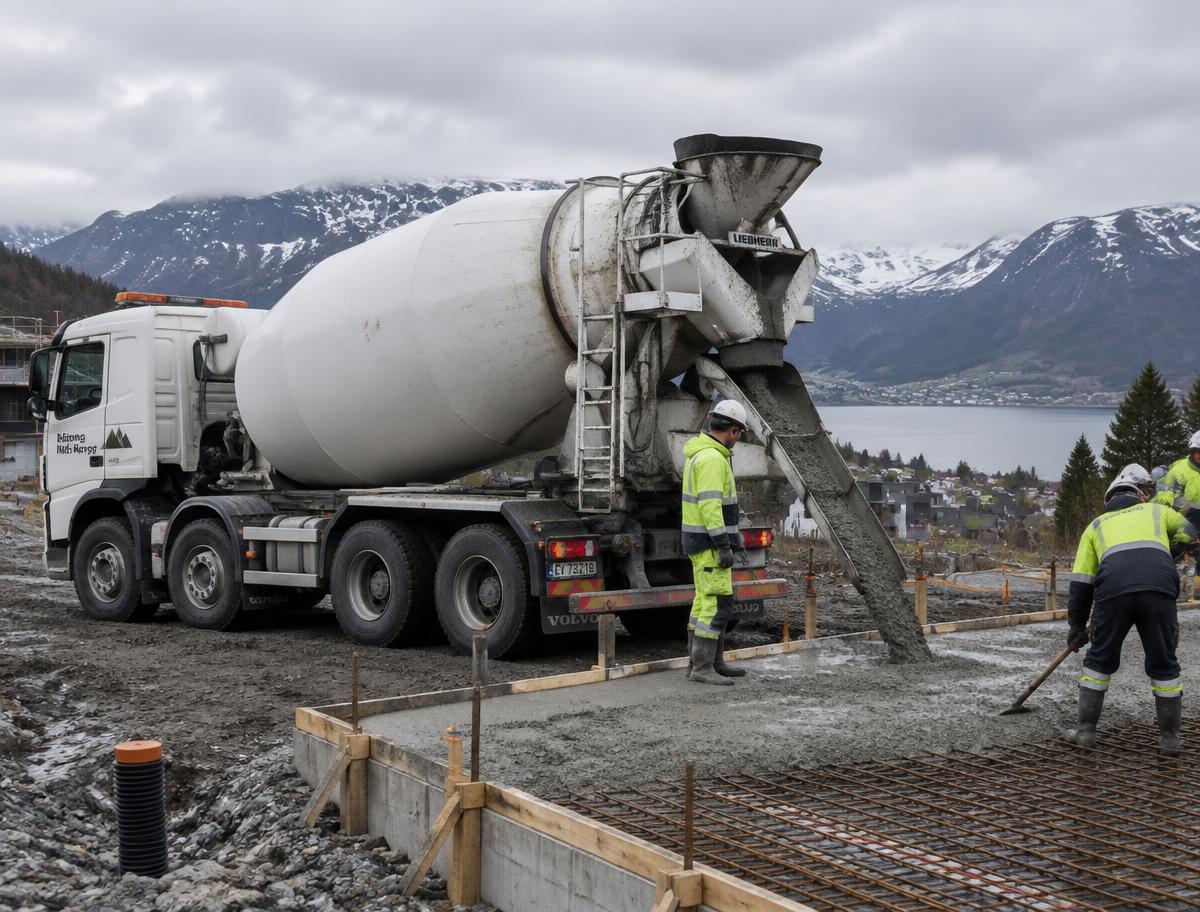 Betongtransport